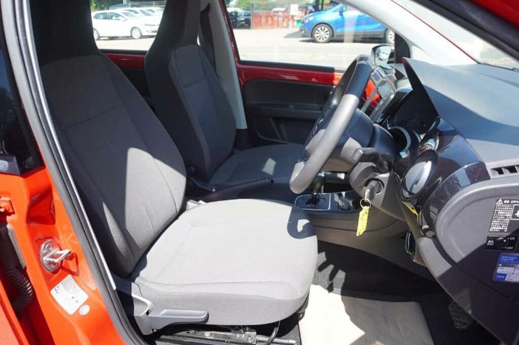 Volkswagen Up Hatchback White #13