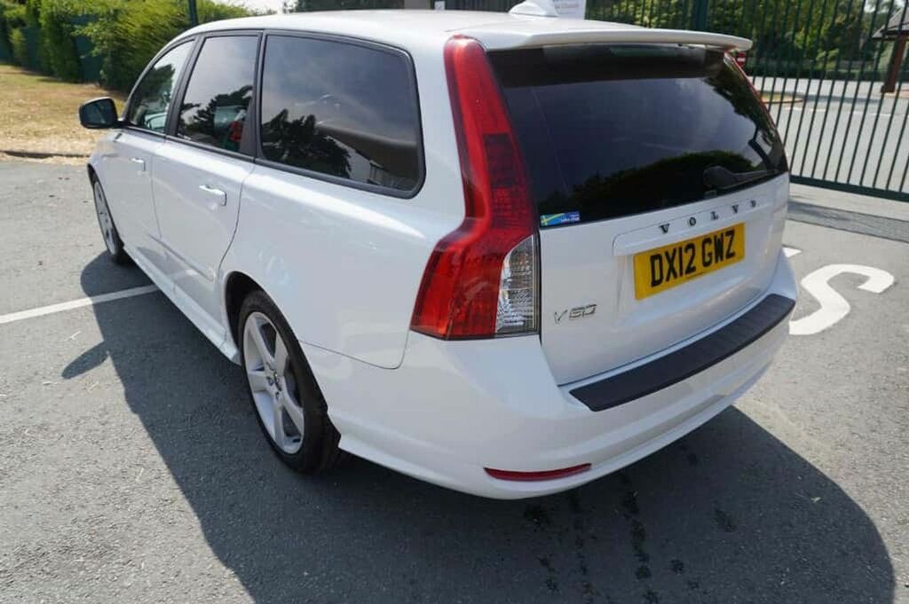 Volvo V50 R Design 2.0 23655 Miles White #5