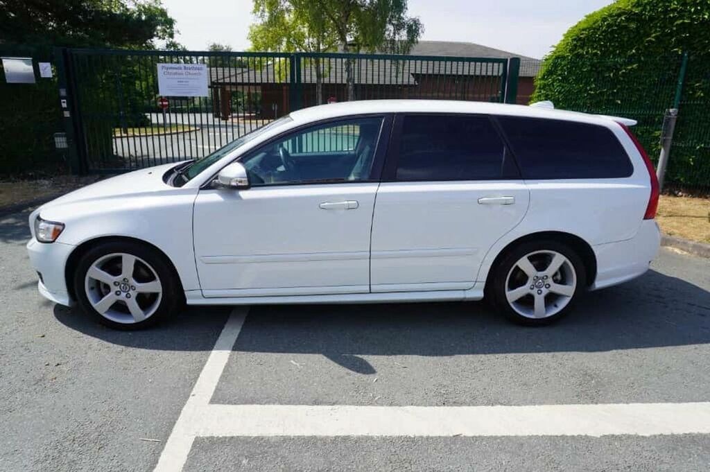 Volvo V50 R Design 2.0 23655 Miles White #4