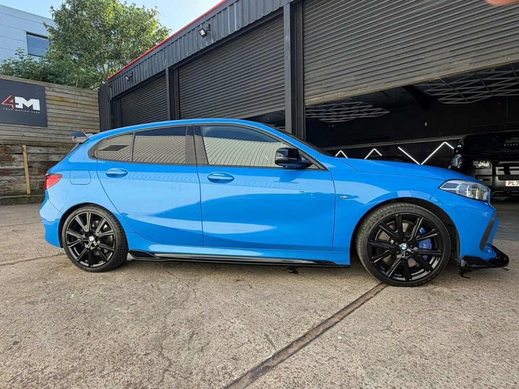 BMW 1 Series 2.0 M135i Hatchback Xdrive Euro 6 SG69UXH Blue #3