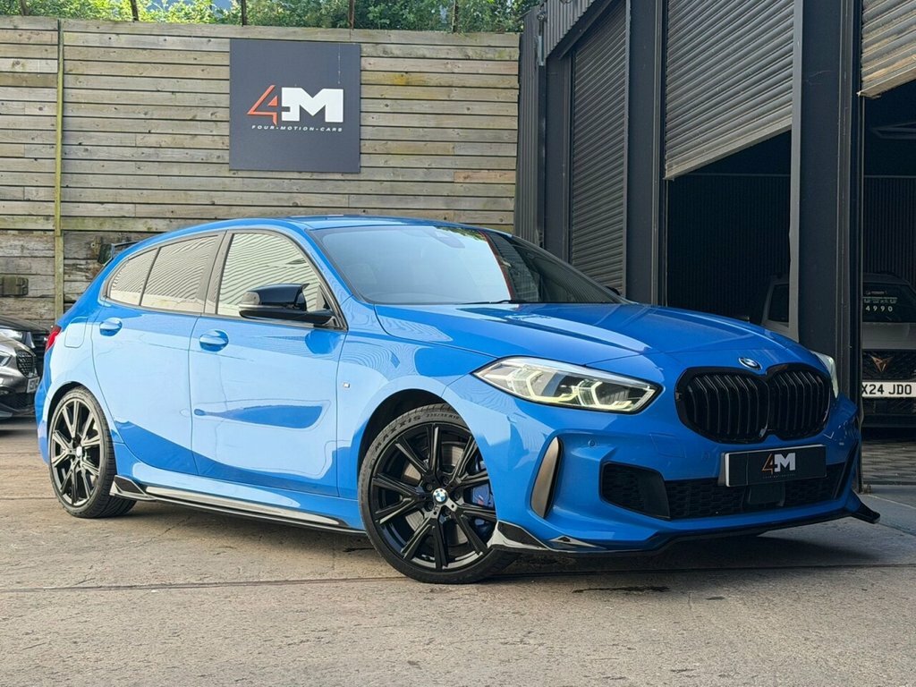 BMW 1 Series 2.0 M135i Hatchback Xdrive Euro 6 SG69UXH Blue #2