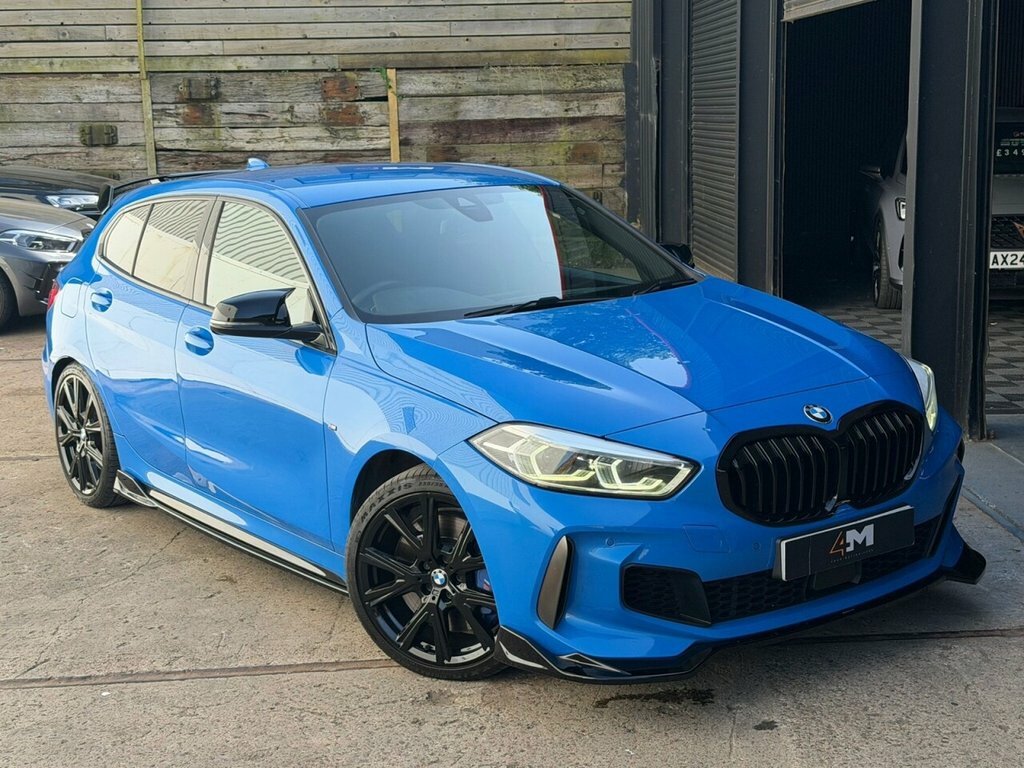 BMW 1 Series 2.0 M135i Hatchback Xdrive Euro 6 SG69UXH Blue #4