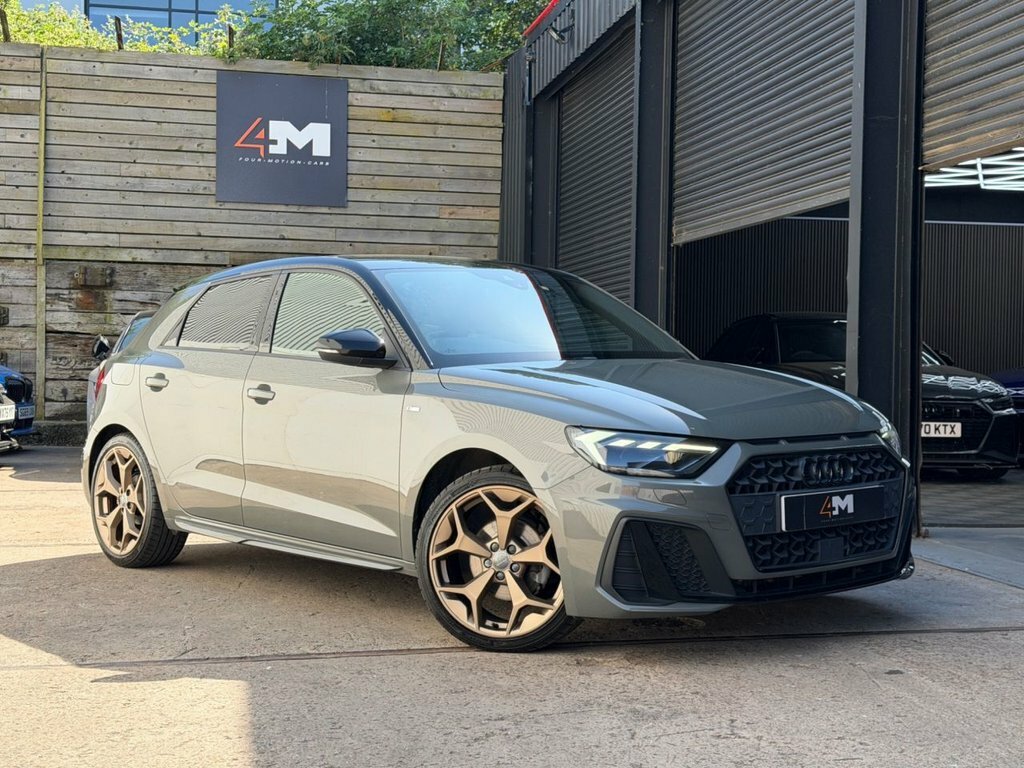 Audi A1 1.5 Tfsi 35 S Line Contrast Edition Sportback YK20WFL Grey #6