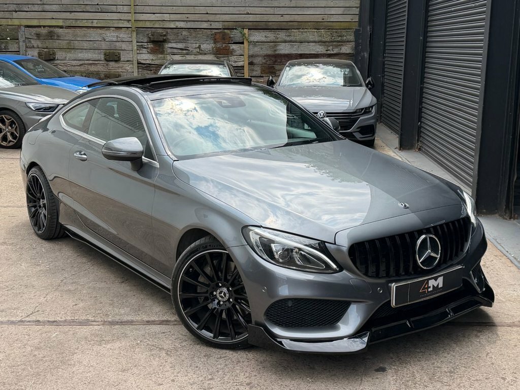 Mercedes-Benz C Class 2.1 C250d Amg Line Premium Plus Coupe KM67VND Grey #4