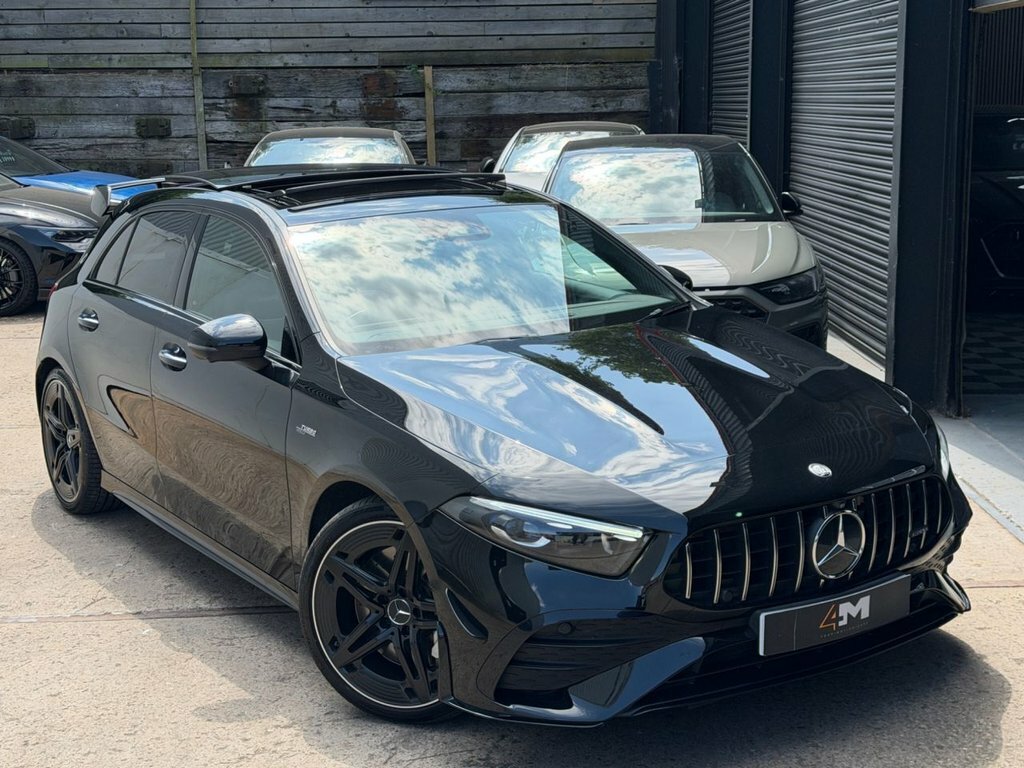 Mercedes-Benz A Class 2.0 A35h Mhev Amg Premium Plus Hatchback Pet VX73OPP Black #5