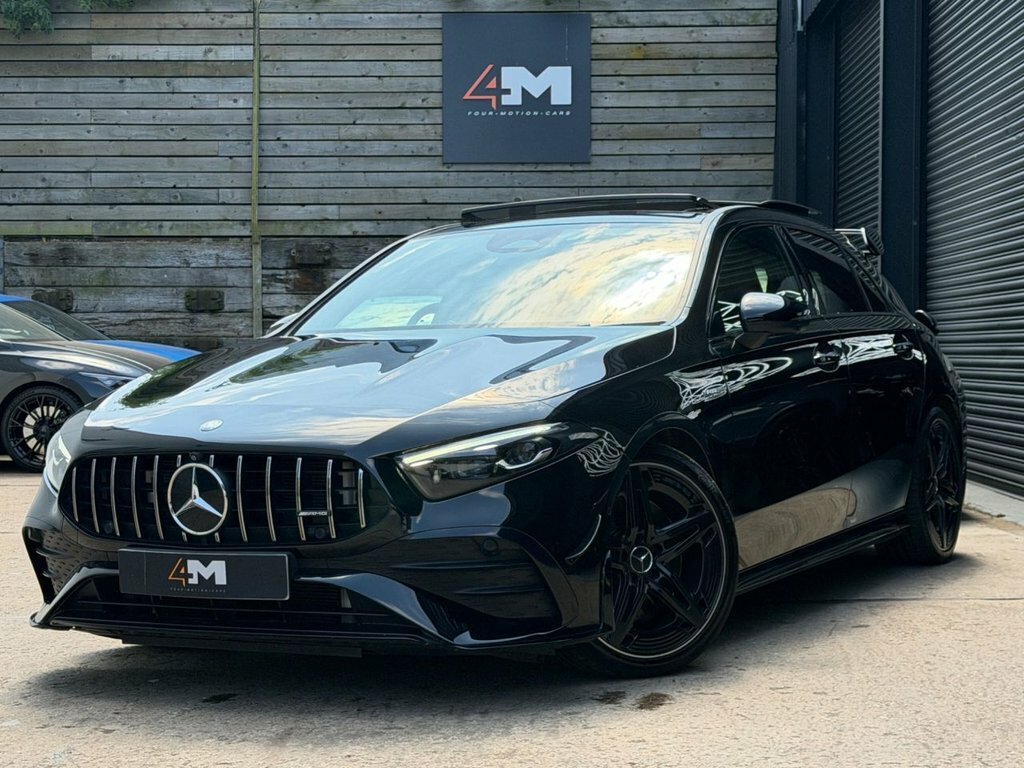 Mercedes-Benz A Class 2.0 A35h Mhev Amg Premium Plus Hatchback Pet Black #3