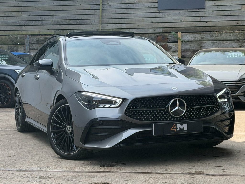 Mercedes-Benz CLA Class 2.0 Cla220d Amg Line Premium Plus Coupe Dies Grey #3