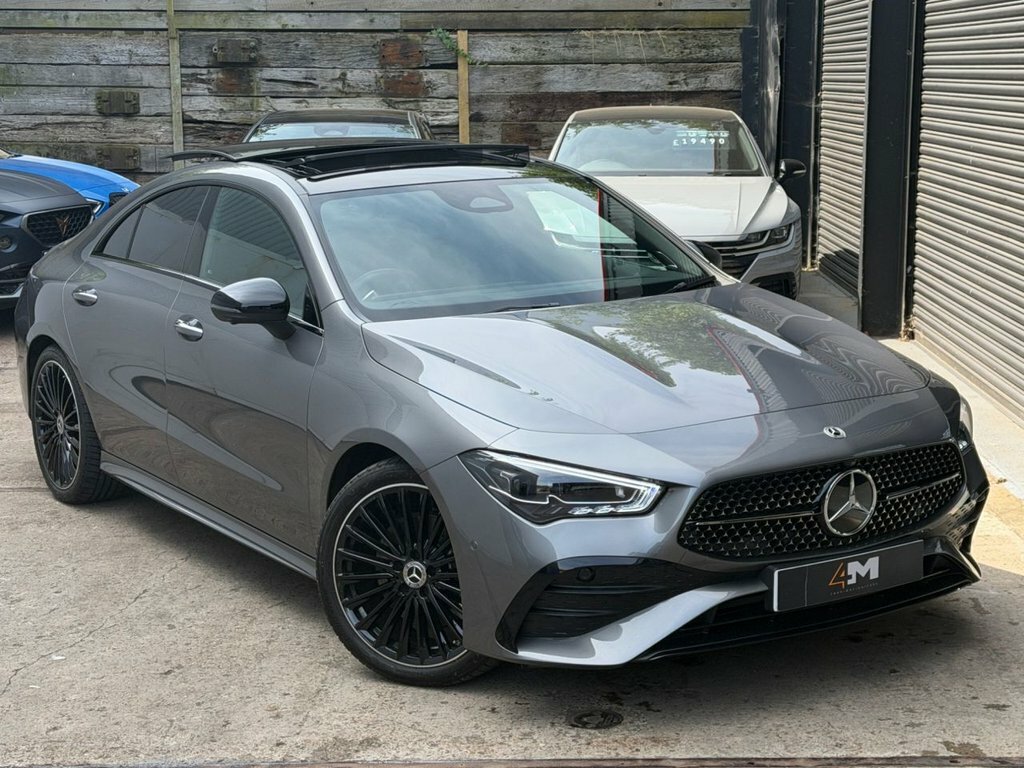 Mercedes-Benz CLA Class 2.0 Cla220d Amg Line Premium Plus Coupe Dies Grey #4