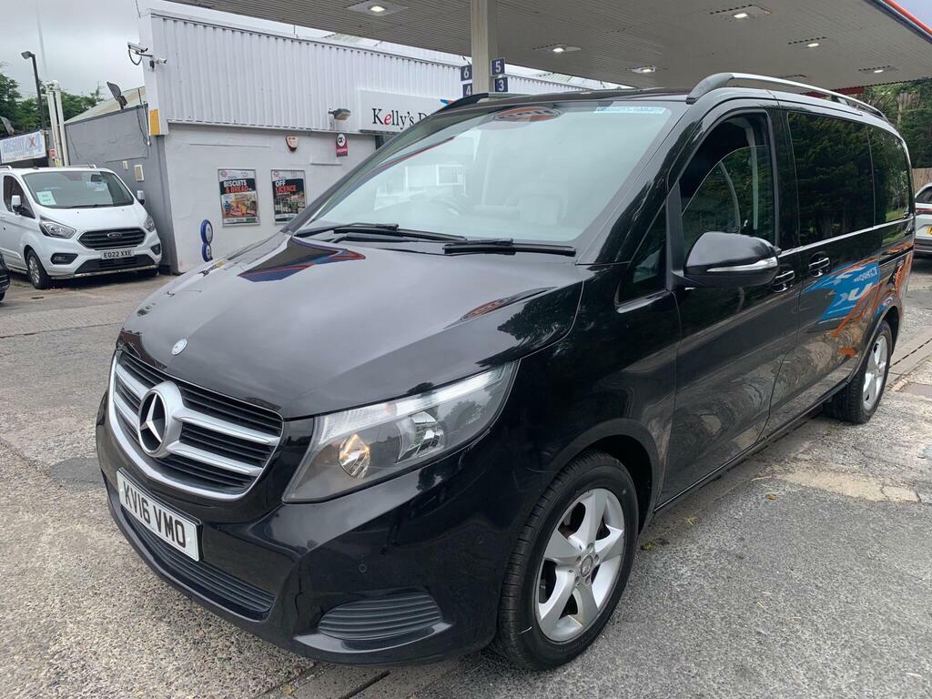 Mercedes-Benz V Class 2.2 V220d Se Mpv KV16VMO Black #3