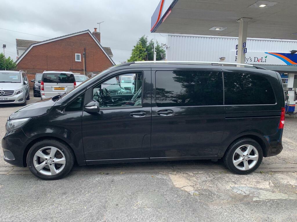 Mercedes-Benz V Class 2.2 V220d Se Mpv KV16VMO Black #2