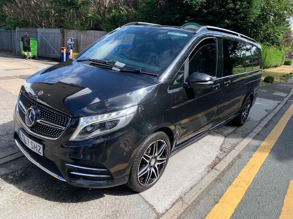 Mercedes-Benz V Class 2.2 V250d Amg Line Mpv LT67SHZ Black #3