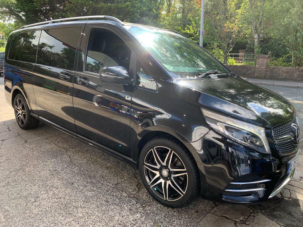 Mercedes-Benz V Class 2.2 V250d Amg Line Mpv LT67SHZ Black #5