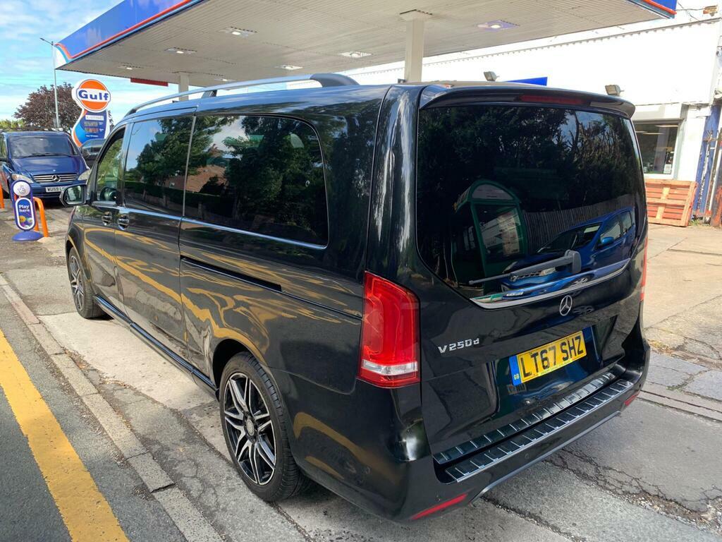 Mercedes-Benz V Class 2.2 V250d Amg Line Mpv LT67SHZ Black #4
