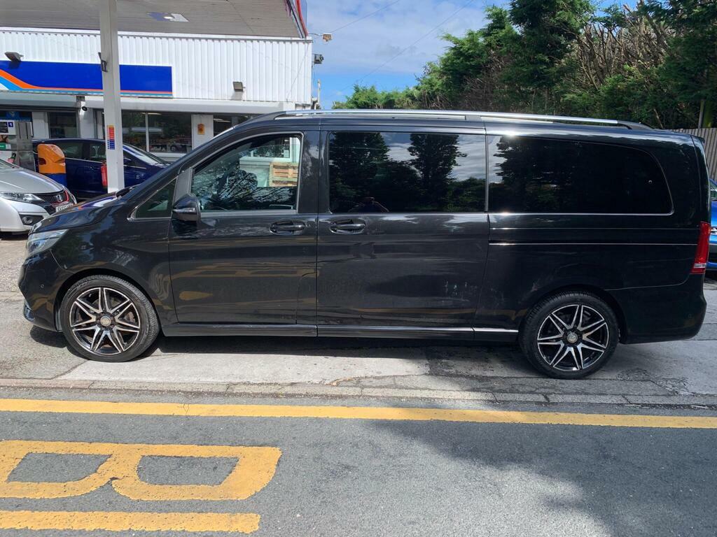 Mercedes-Benz V Class 2.2 V250d Amg Line Mpv LT67SHZ Black #6