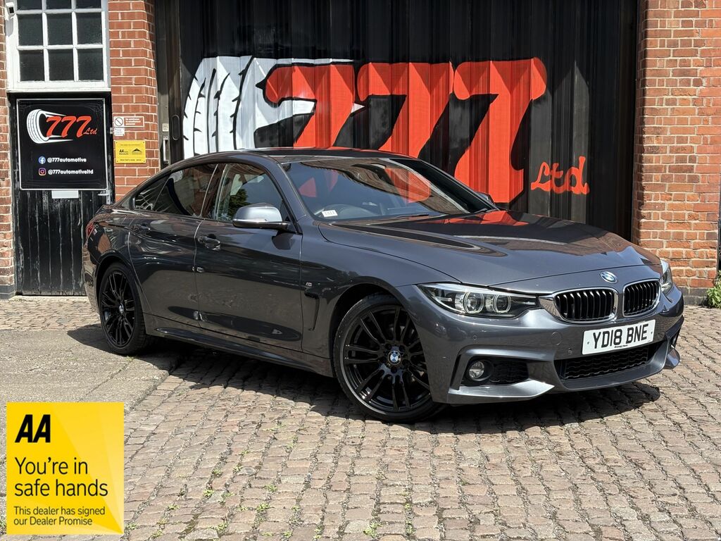 BMW 4 Series Gran Coupe 2018 2.0 420I M Sport Hatchback Eu Grey