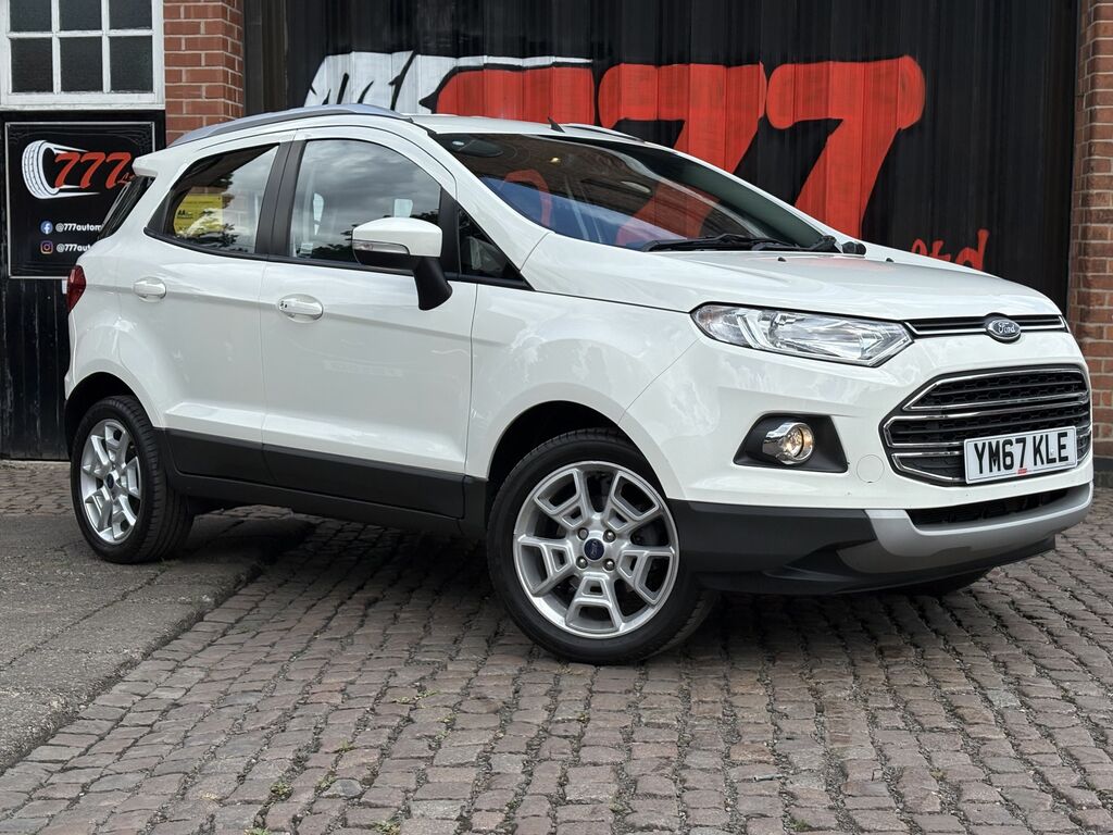 Ford Ecosport 2018 1.5 Tdci Titanium Suv 2Wd E White #5