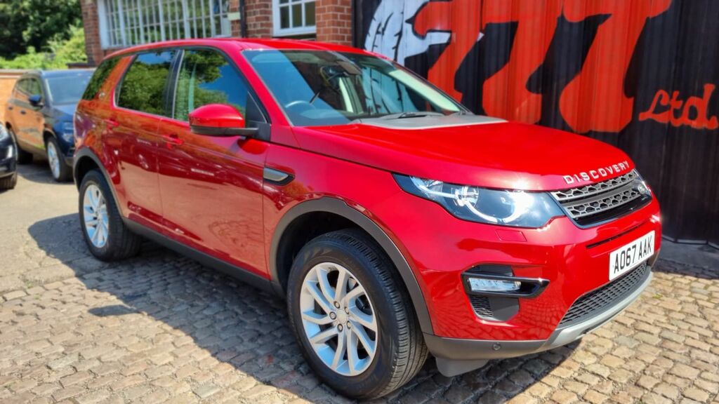 Land Rover Discovery Sport 2017 2.0 Td4 Se Tech Suv 4Wd Euro Red #5