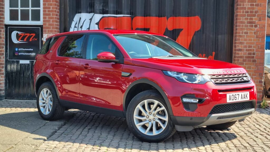 Land Rover Discovery Sport 2017 2.0 Td4 Se Tech Suv 4Wd Euro Red