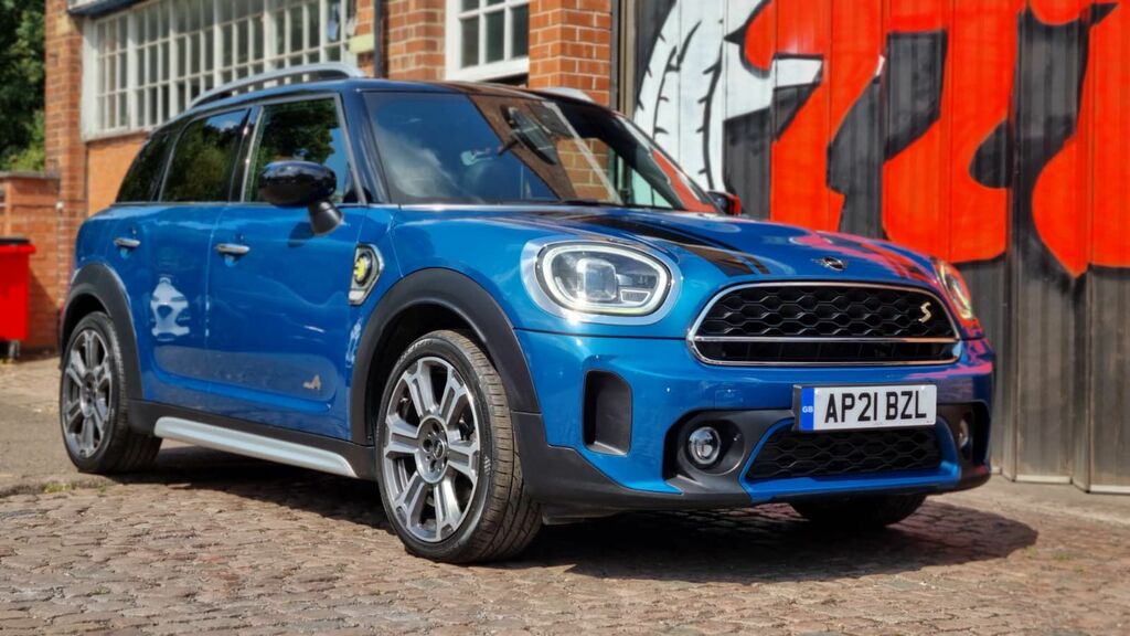 Mini Countryman 2021 1.5 10Kwh Cooper Se Exclusive Suv Blue #3