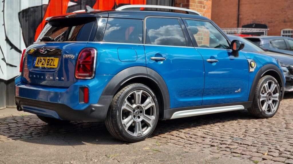Mini Countryman 2021 1.5 10Kwh Cooper Se Exclusive Suv Blue #4