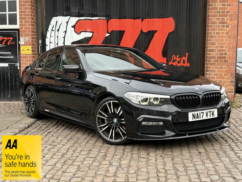 BMW 5 Series 2017 2.0 520D M Sport Saloon Euro Black