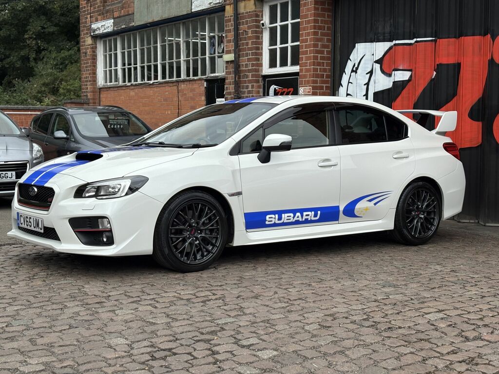 Subaru WRX STI Blue #12