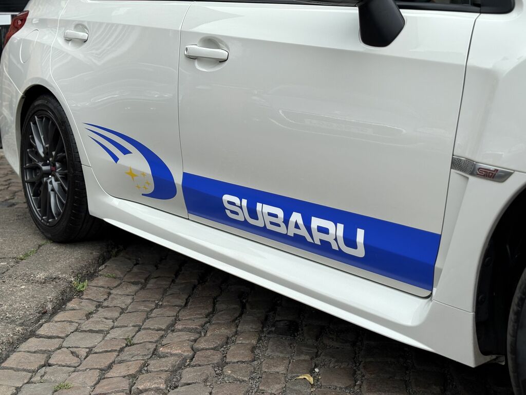 Subaru WRX STI Blue #8