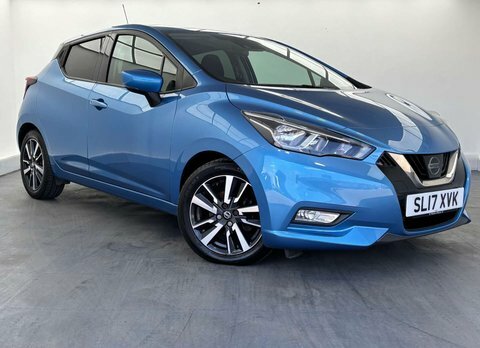Nissan Micra 1.5 Micra N-connecta SL17XVK Blue #2