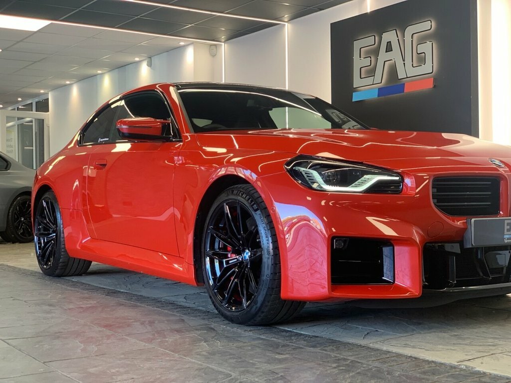 BMW M2 Coupe Red #4