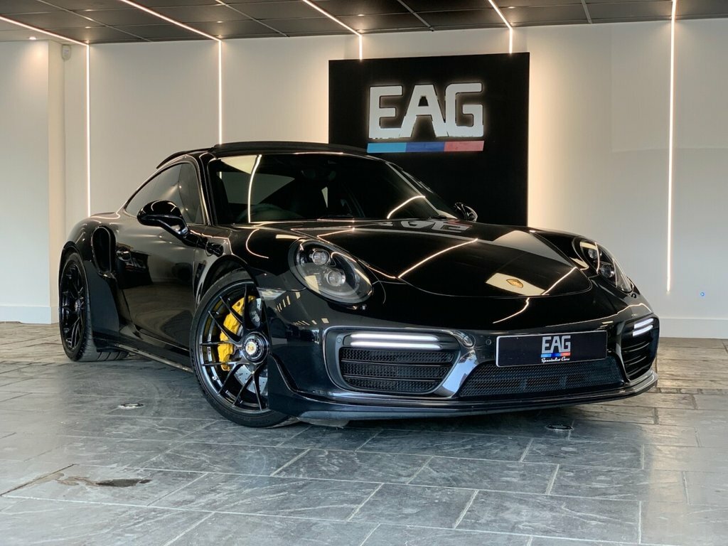 Porsche 911 3.8L 991 Turbo S Black