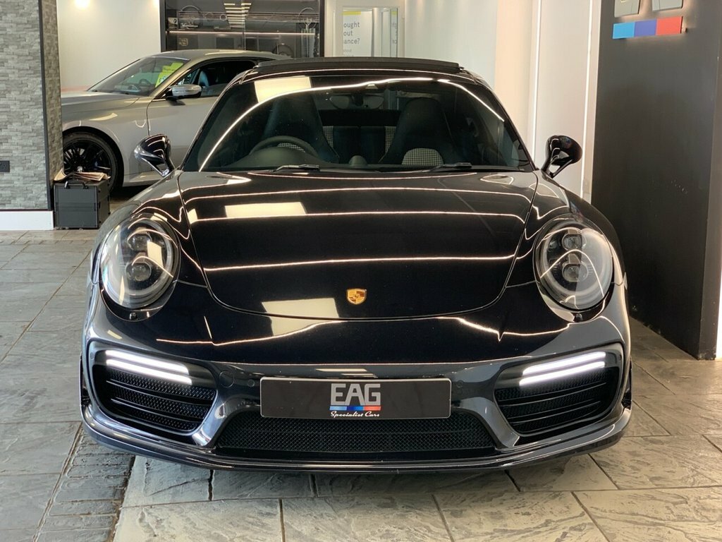 Porsche 911 3.8L 991 Turbo S Black #4