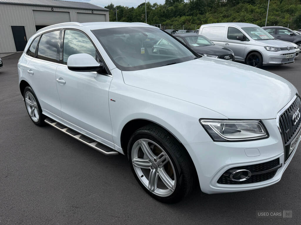 Audi Q5 2.0 Tdi 190 Quattro S Line Plus White