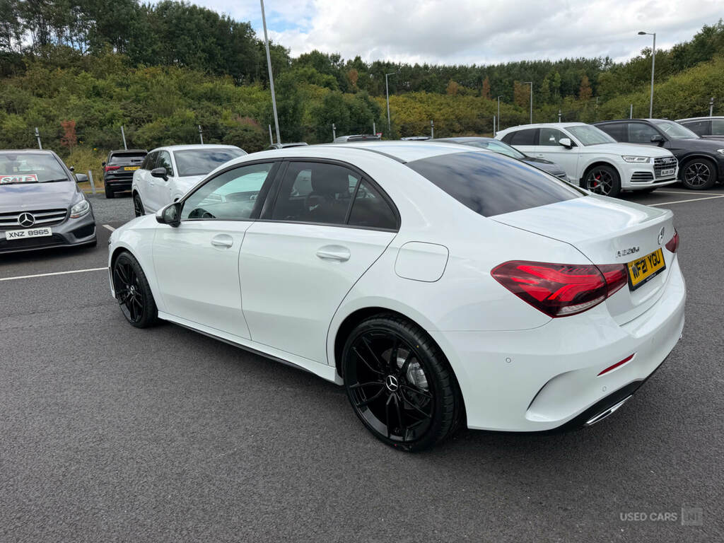 Mercedes-Benz A Class A220d Amg Line Executive WF21YGU White #4