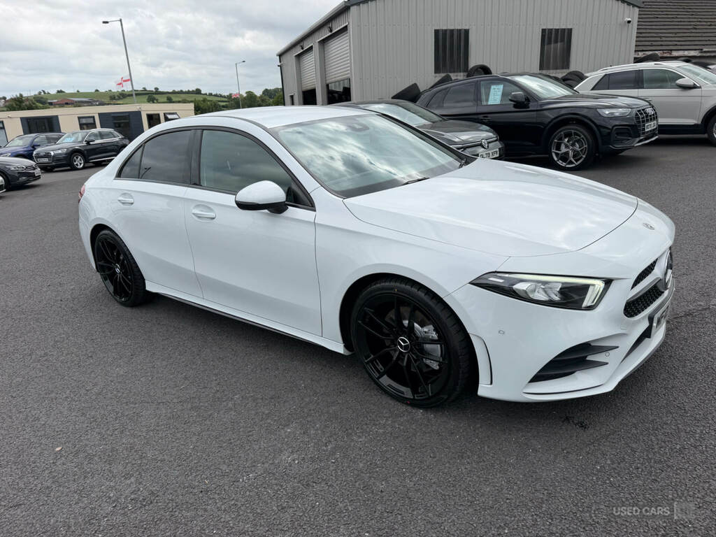 Mercedes-Benz A Class A220d Amg Line Executive WF21YGU White #6