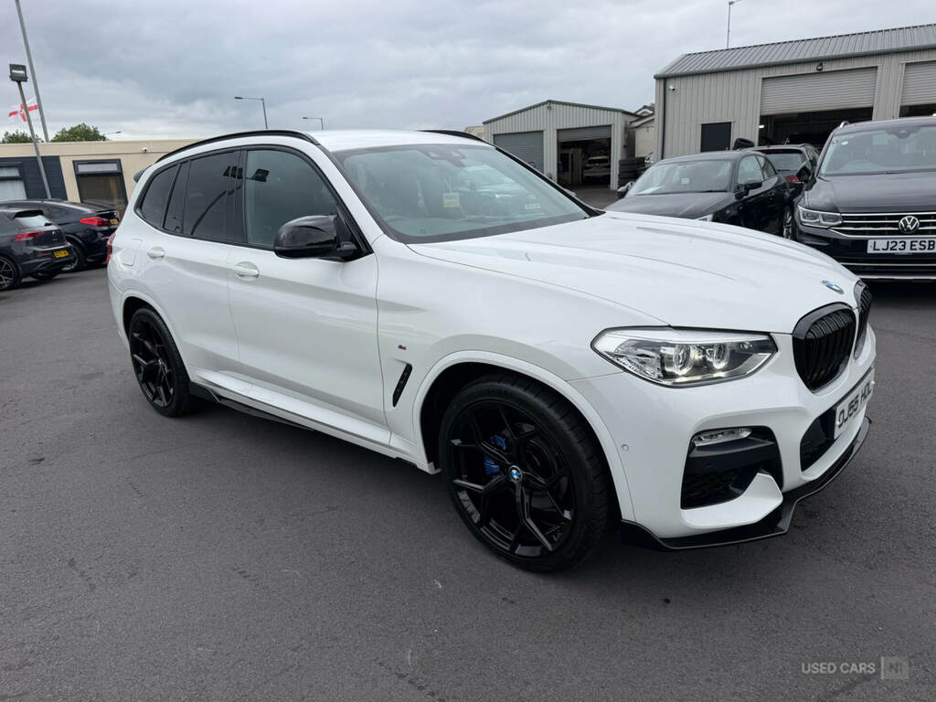 BMW X3 Xdrive20d M Sport Step White