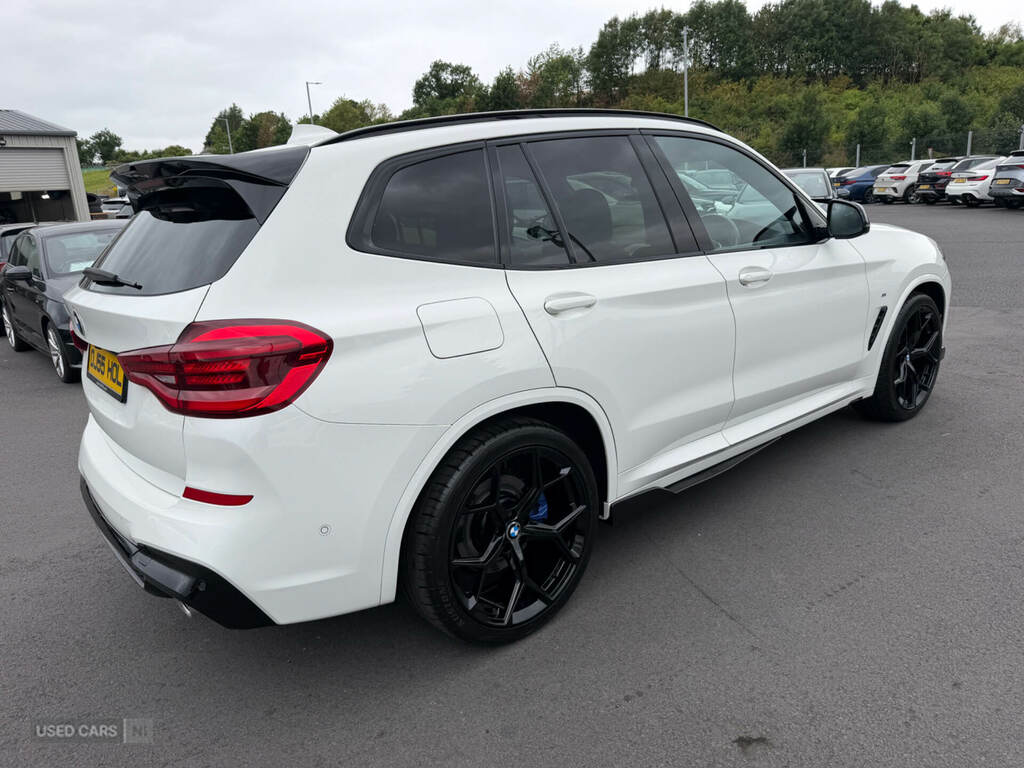 BMW X3 Xdrive20d M Sport Step White #6