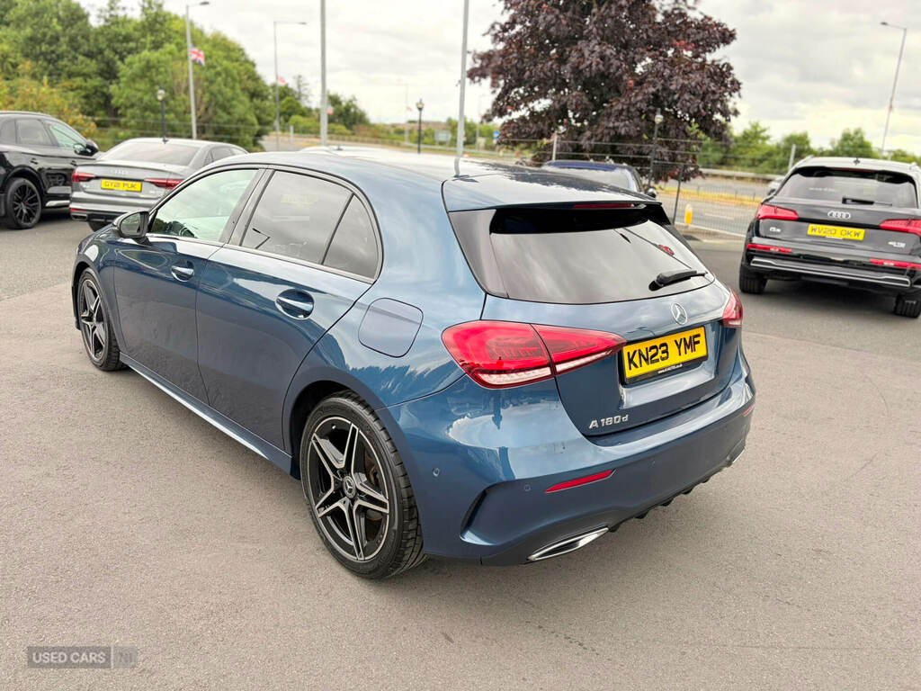 Mercedes-Benz A Class A180d 2.0 Amg Line Executive Blue #3