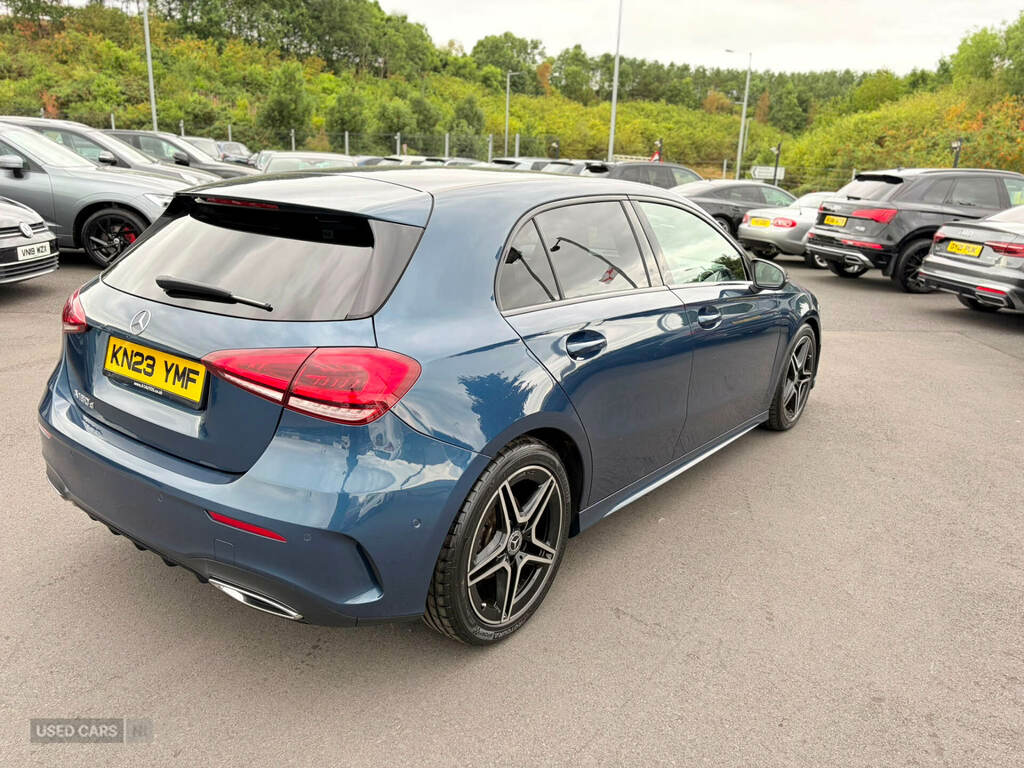 Mercedes-Benz A Class A180d 2.0 Amg Line Executive Blue #4