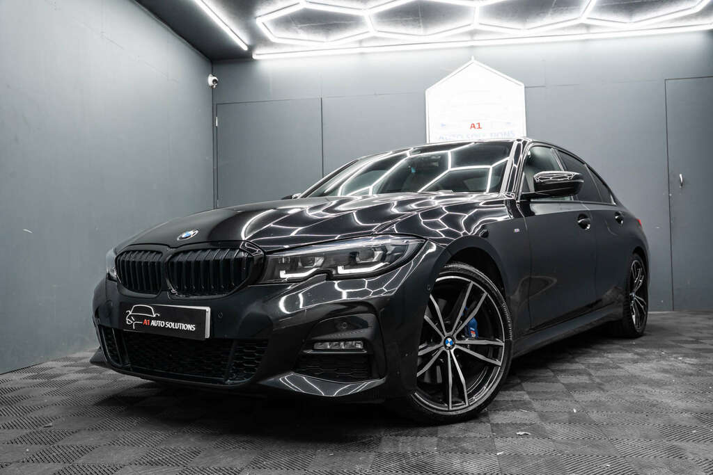 BMW 3 Series Xdrive M Sport 4Wd GV21DXF Black #3