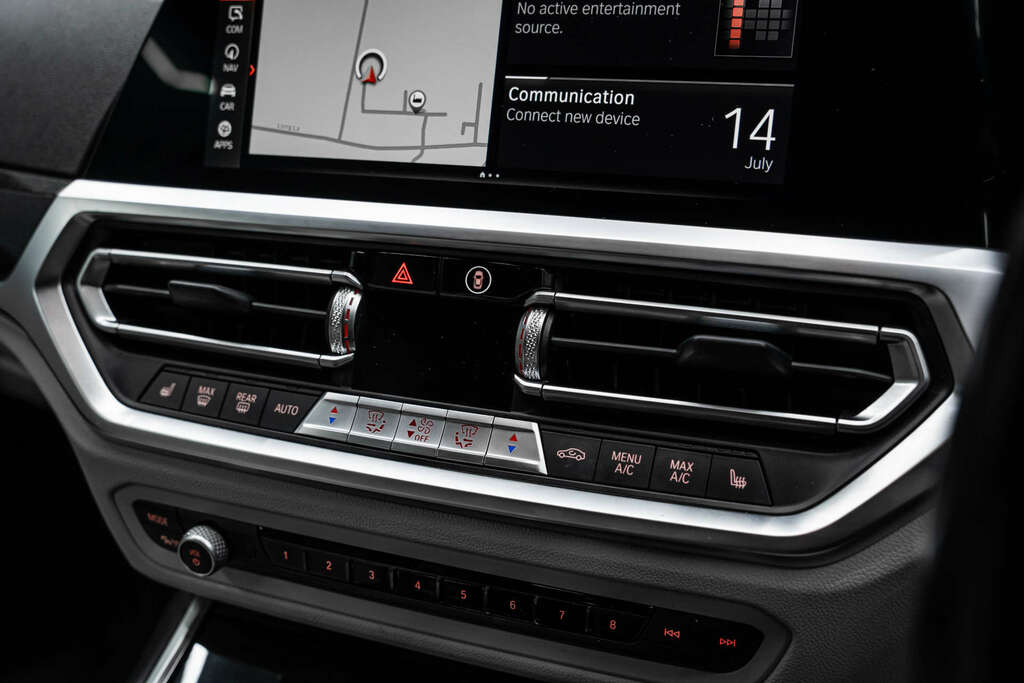 BMW 3 Series Xdrive M Sport 4Wd GV21DXF Black #4