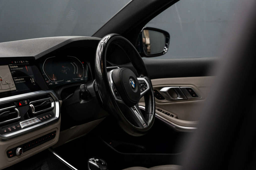 BMW 3 Series Xdrive M Sport 4Wd GV21DXF Black #6
