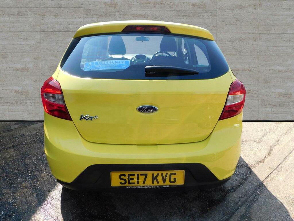 Ford KA+ 1.2 Ti-vct Zetec Euro 6 Hatchback SE17KVG Yellow #6