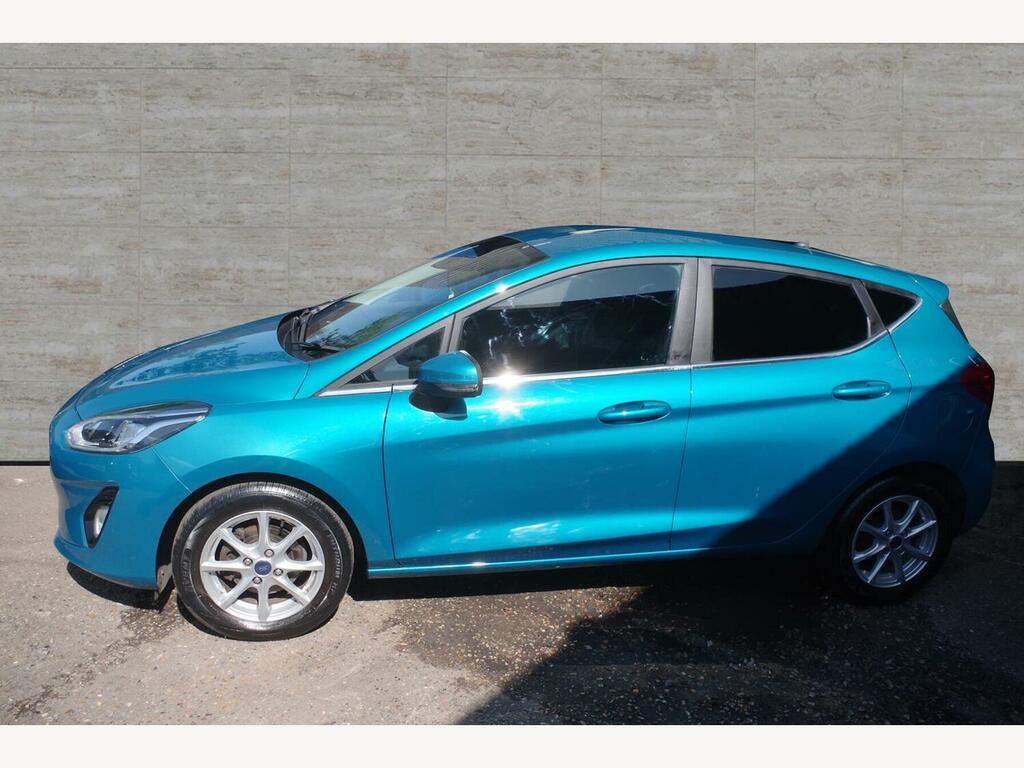 Ford Fiesta 1.0T Ecoboost Zetec Euro 6 S S 5D... EK68FDZ Blue #5