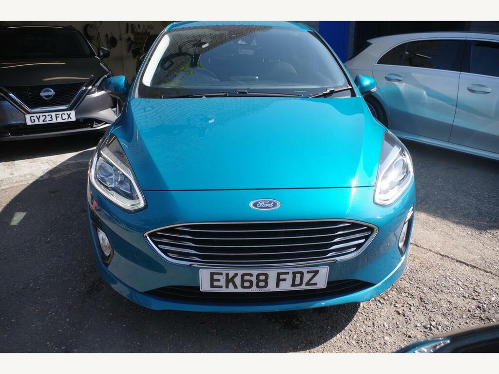 Ford Fiesta 1.0T Ecoboost Zetec Euro 6 S S 5D... EK68FDZ Blue #2