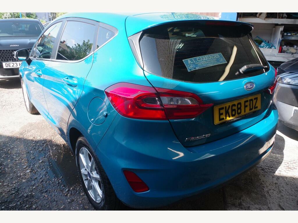 Ford Fiesta 1.0T Ecoboost Zetec Euro 6 S S 5D... EK68FDZ Blue #4
