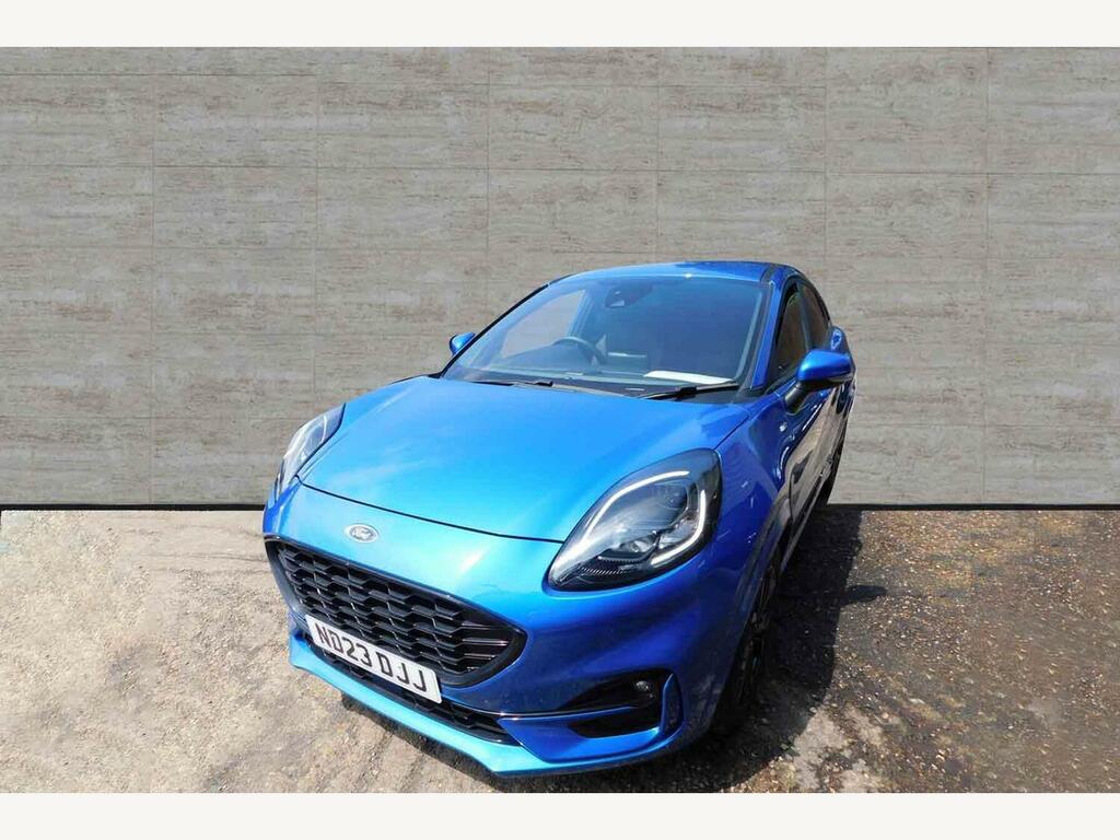 Ford Puma 1.0T Ecoboost Mhev St-line X Euro 6 ... ND23DJJ Blue #3