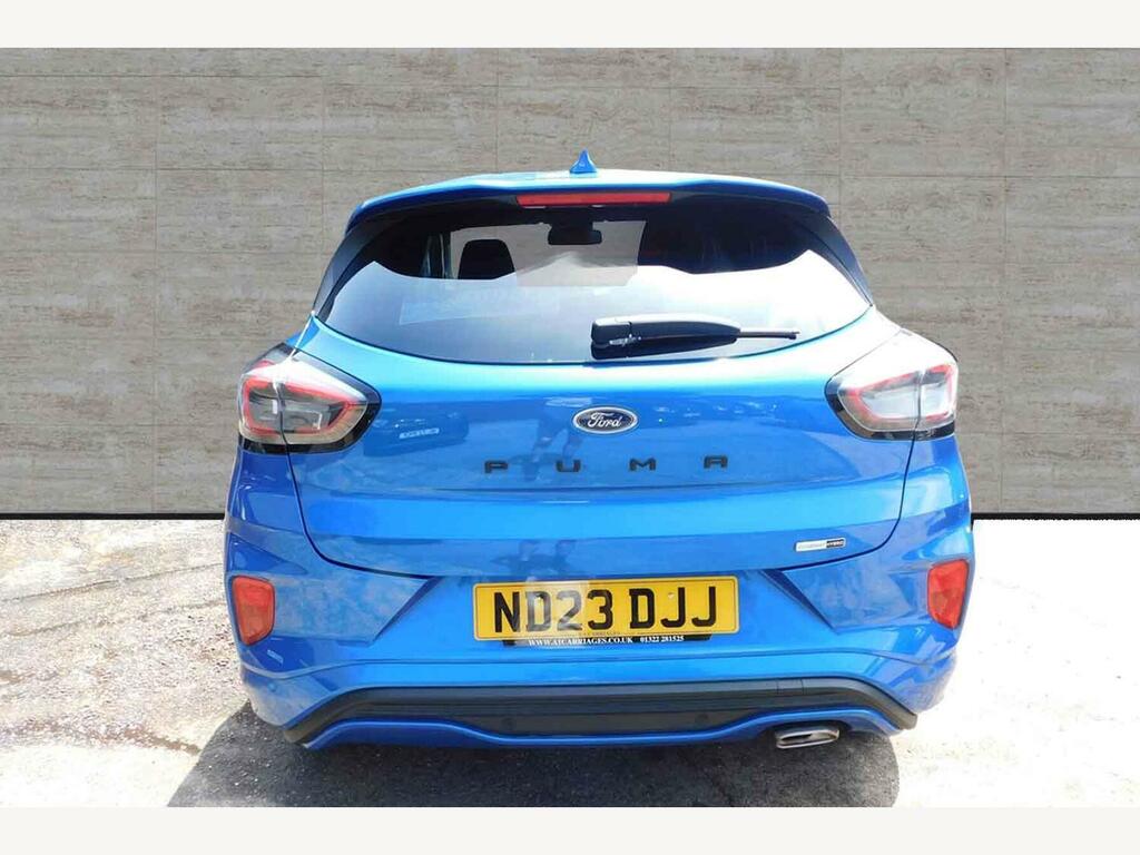 Ford Puma 1.0T Ecoboost Mhev St-line X Euro 6 ... ND23DJJ Blue #6