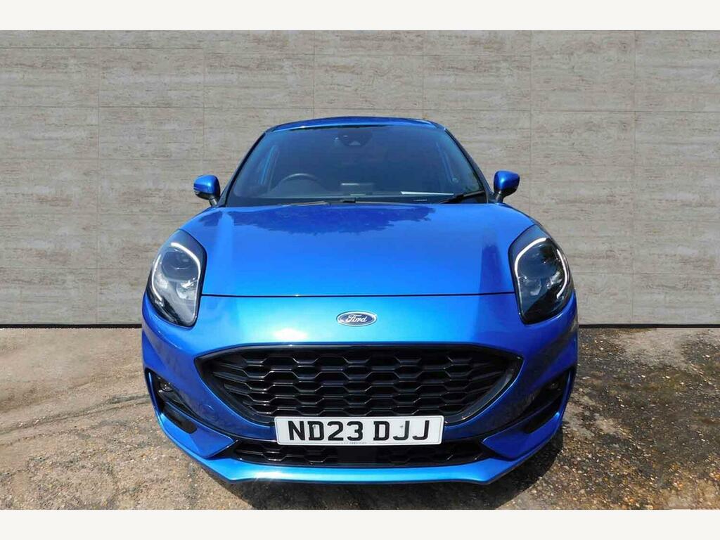 Ford Puma 1.0T Ecoboost Mhev St-line X Euro 6 ... ND23DJJ Blue #2