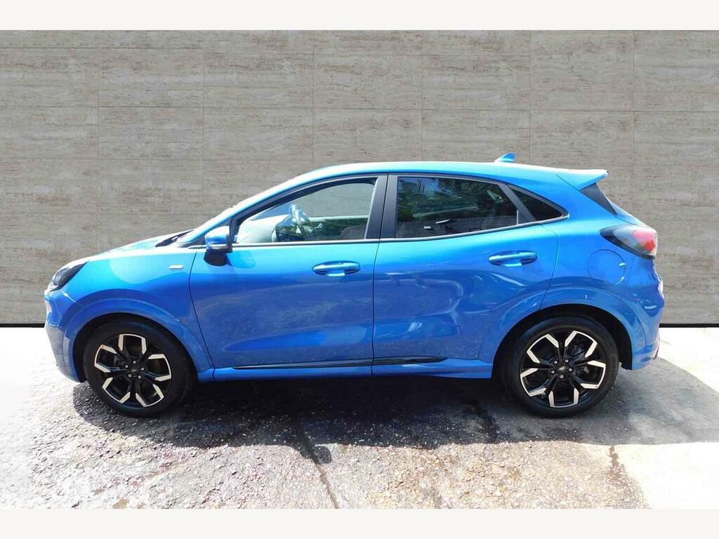 Ford Puma 1.0T Ecoboost Mhev St-line X Euro 6 ... ND23DJJ Blue #5
