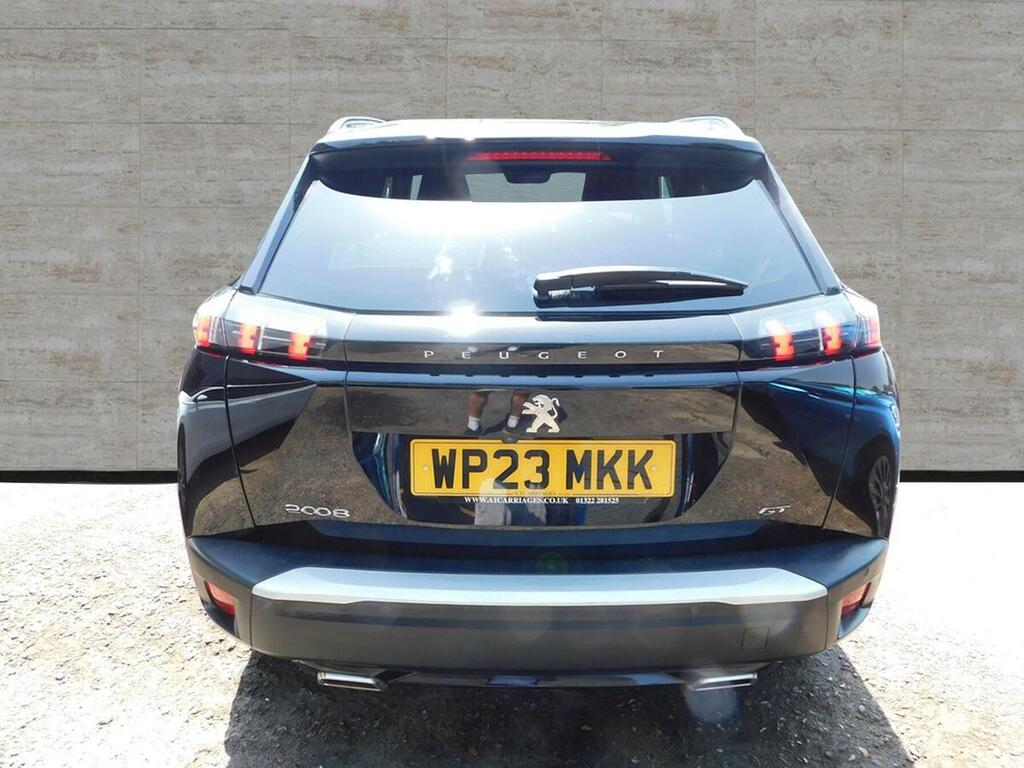 Peugeot 2008 1.2 Puretech Gt Eat Euro 6 S S 5... WP23MKK Black #6